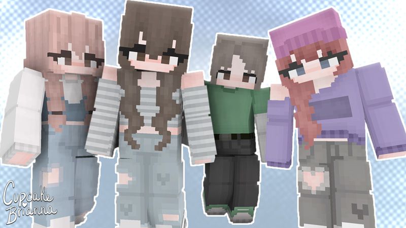 Cute Jeans HD Skin Pack on the Minecraft Marketplace by cupcakebrianna