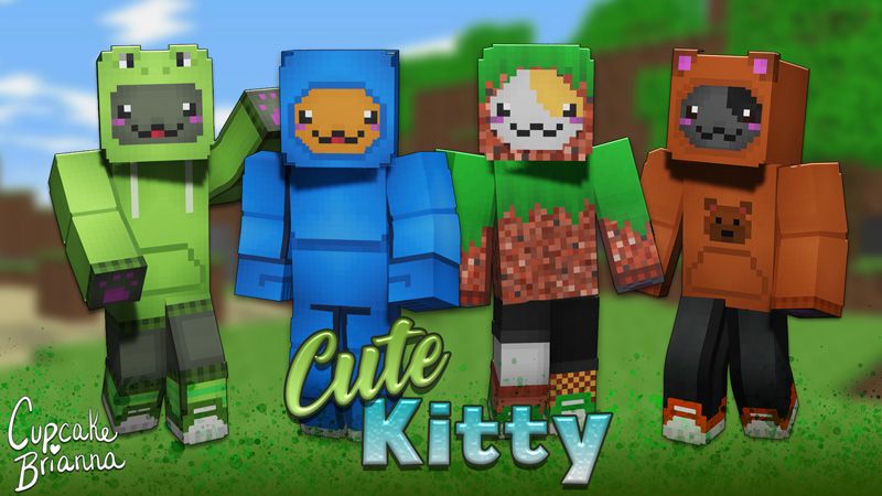 Cute Kitty HD Skin Pack on the Minecraft Marketplace by CupcakeBrianna