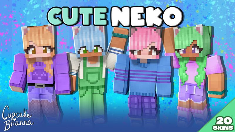 Cute Neko HD Skin Pack on the Minecraft Marketplace by CupcakeBrianna