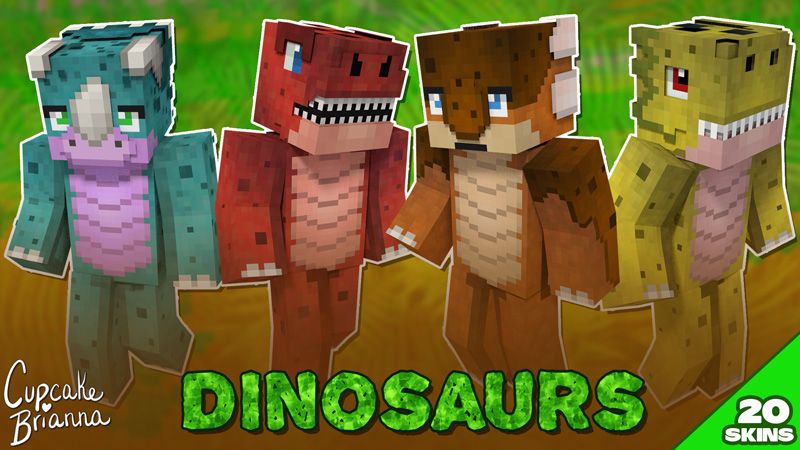 Dinosaurs HD Skin Pack on the Minecraft Marketplace by CupcakeBrianna