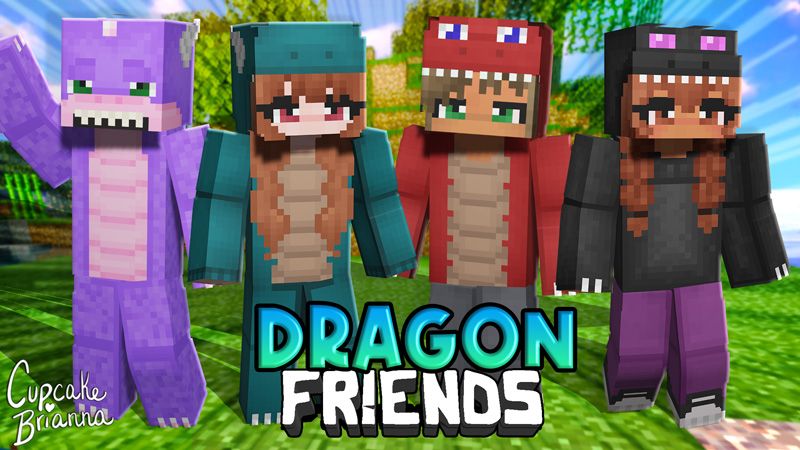 Dragon Friends HD Skin Pack on the Minecraft Marketplace by CupcakeBrianna