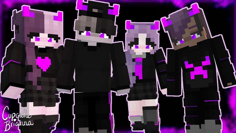 Ender Demons Skin Pack on the Minecraft Marketplace by CupcakeBrianna