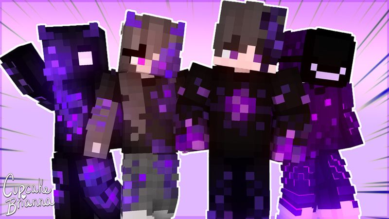 Ender Glow Skin Pack on the Minecraft Marketplace by cupcakebrianna