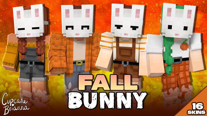 Fall Bunny HD Skin Pack on the Minecraft Marketplace by CupcakeBrianna