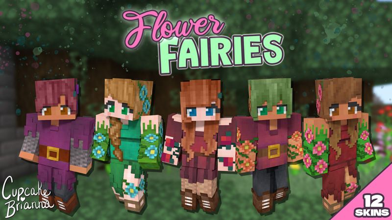 Flower Fairies HD Skin Pack on the Minecraft Marketplace by CupcakeBrianna