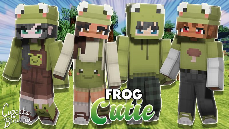 Frog Cutie HD Skin Pack on the Minecraft Marketplace by CupcakeBrianna