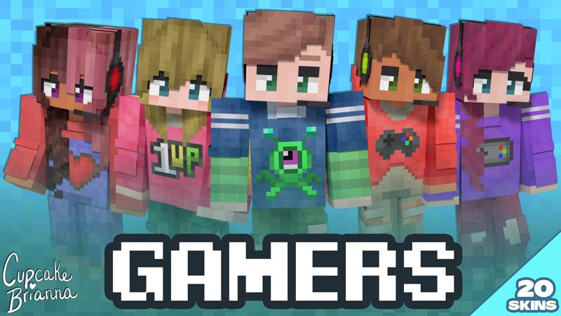 Gamers HD Skin Pack on the Minecraft Marketplace by CupcakeBrianna