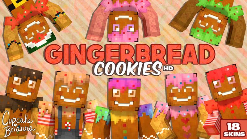 Gingerbread Cookies HD on the Minecraft Marketplace by CupcakeBrianna