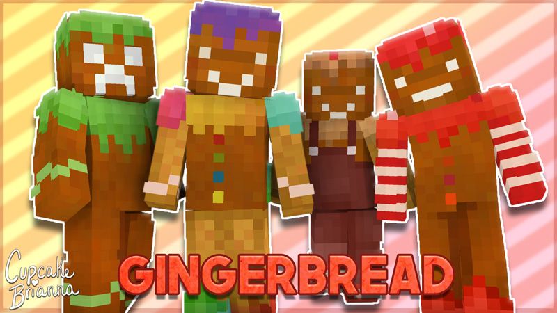 Gingerbread Skin Pack on the Minecraft Marketplace by CupcakeBrianna