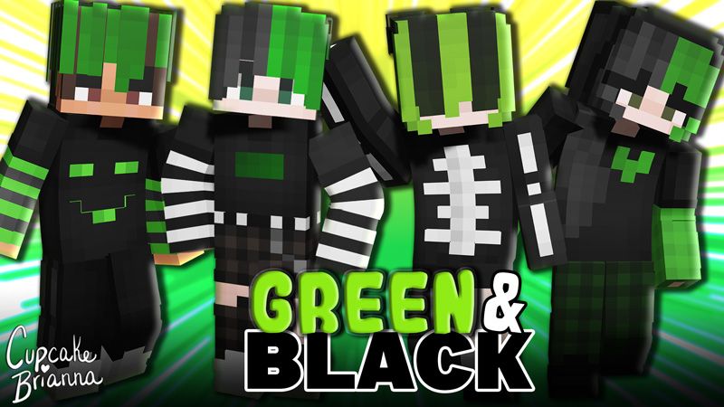 Green And Black Skin Pack