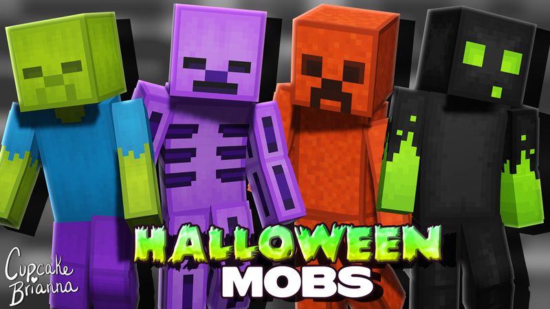 Halloween Mobs HD Skin Pack