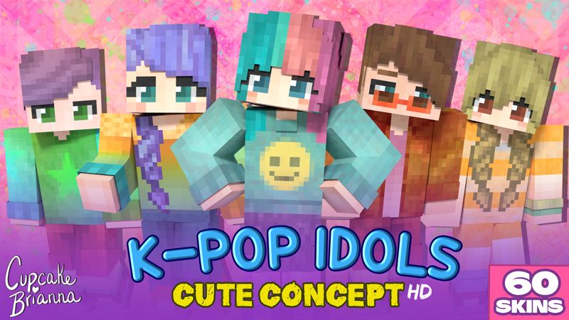 K-pop Idols: Cute Concept HD on the Minecraft Marketplace by CupcakeBrianna