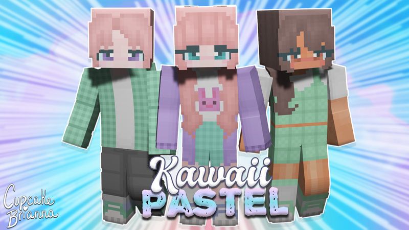 Kawaii Pastel HD Skin Pack on the Minecraft Marketplace by CupcakeBrianna