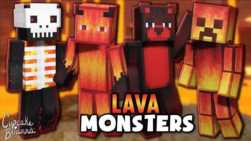 Lava Monsters HD Skin Pack on the Minecraft Marketplace by CupcakeBrianna