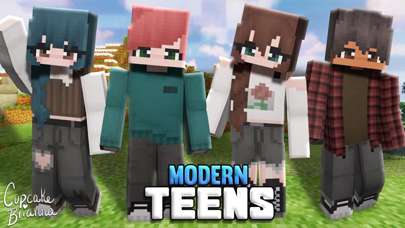 Modern Teens HD Skin Pack on the Minecraft Marketplace by CupcakeBrianna