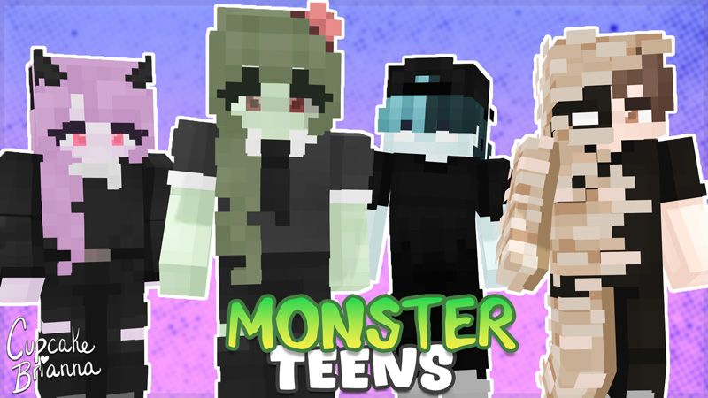 Monster Teens Skin Pack