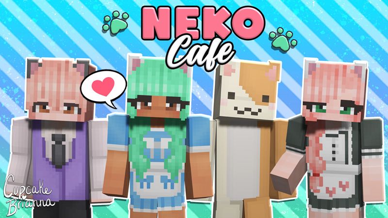 Neko Cafe HD Skin Pack on the Minecraft Marketplace by CupcakeBrianna