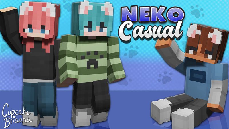 Neko Casual Skin Pack on the Minecraft Marketplace by CupcakeBrianna