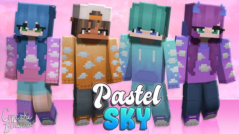 Pastel Sky HD Skin Pack on the Minecraft Marketplace by CupcakeBrianna