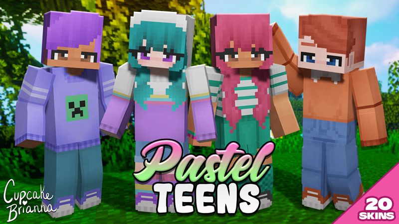 Pastel Teens HD Skin Pack on the Minecraft Marketplace by CupcakeBrianna