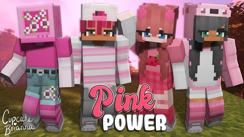 Pink Power HD Skin Pack on the Minecraft Marketplace by CupcakeBrianna