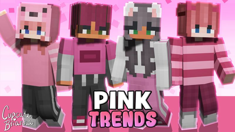 Pink Trends Skin Pack on the Minecraft Marketplace by CupcakeBrianna