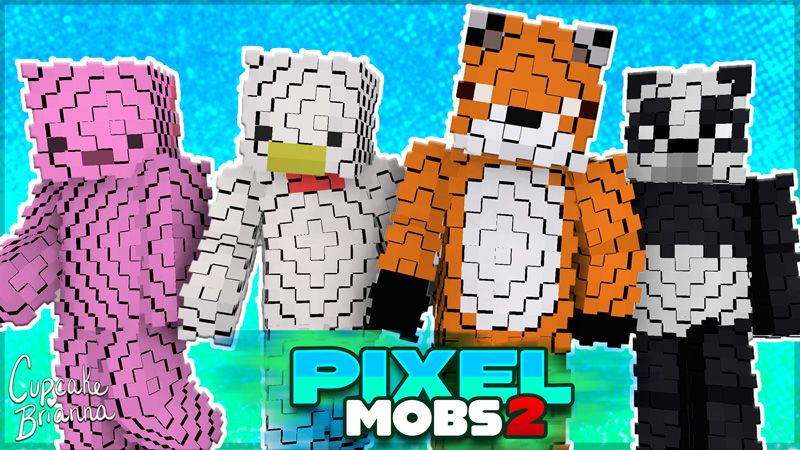 Pixel Mobs 2 Skin Pack on the Minecraft Marketplace by CupcakeBrianna