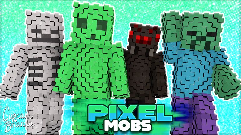 Pixel Mobs Skin Pack on the Minecraft Marketplace by CupcakeBrianna