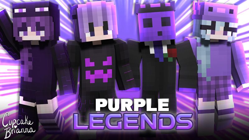 Purple Legends Skin Pack on the Minecraft Marketplace by CupcakeBrianna