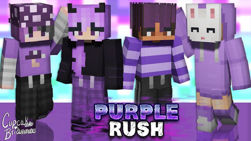 Purple Rush Skin Pack on the Minecraft Marketplace by CupcakeBrianna