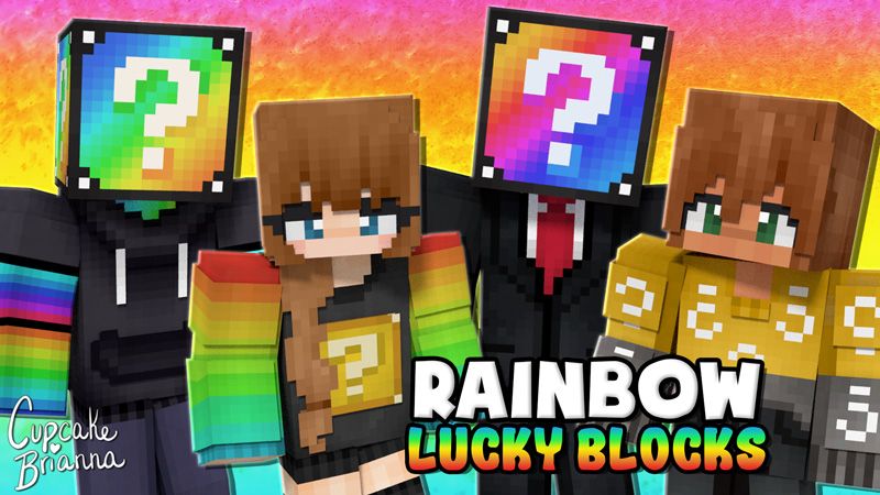 Rainbow Lucky Blocks HD on the Minecraft Marketplace by CupcakeBrianna