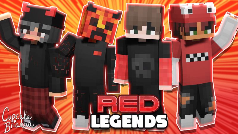 Red Legends Skin Pack on the Minecraft Marketplace by CupcakeBrianna