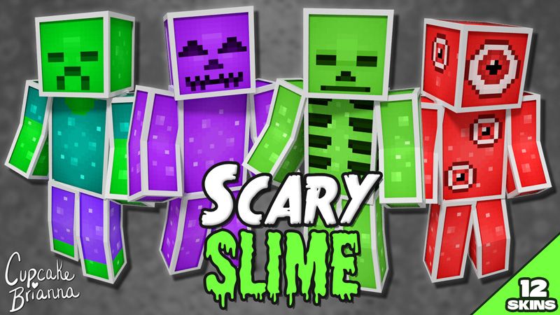 Scary Slime HD Skin Pack on the Minecraft Marketplace by CupcakeBrianna