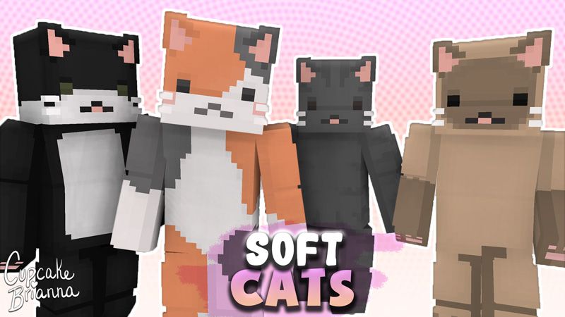 Soft Cats HD Skin Pack on the Minecraft Marketplace by CupcakeBrianna