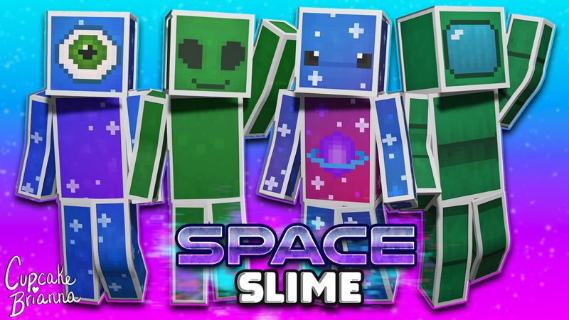 Space Slime HD Skin Pack on the Minecraft Marketplace by CupcakeBrianna