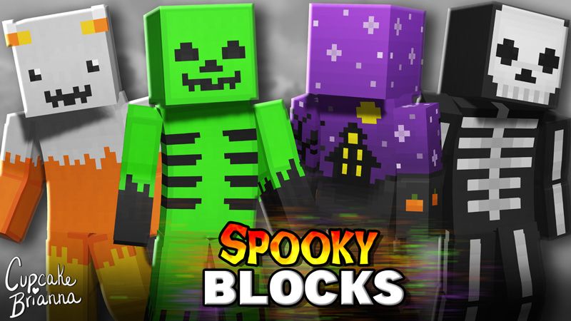 Spooky Blocks HD Skin Pack on the Minecraft Marketplace by CupcakeBrianna