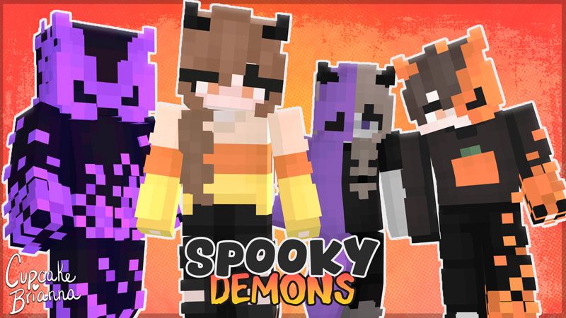 Spooky Demons Skin Pack on the Minecraft Marketplace by CupcakeBrianna