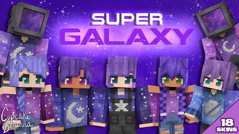 Super Galaxy HD Skin Pack on the Minecraft Marketplace by CupcakeBrianna