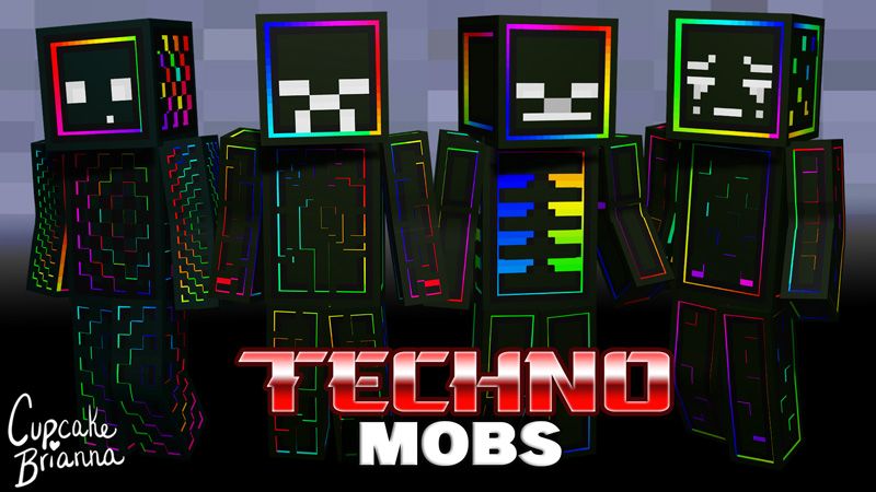 Techno Mobs HD Skin Pack on the Minecraft Marketplace by CupcakeBrianna