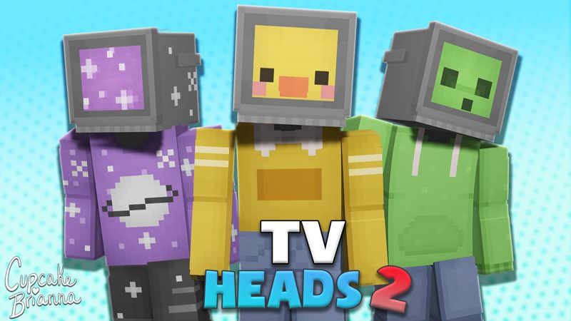 TV Heads 2 HD Skin Pack on the Minecraft Marketplace by CupcakeBrianna