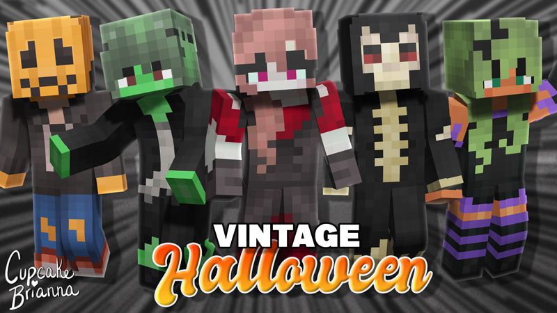 Vintage Halloween Skin Pack on the Minecraft Marketplace by CupcakeBrianna