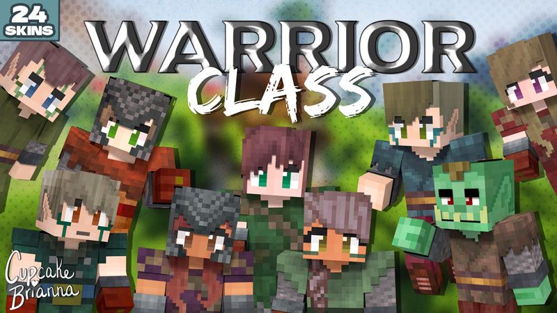 Warrior Class HD Skin Pack on the Minecraft Marketplace by CupcakeBrianna