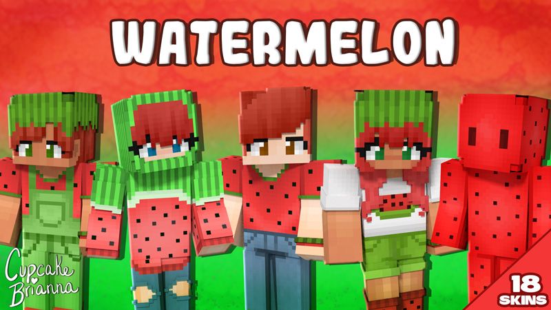 Watermelon HD Skin Pack on the Minecraft Marketplace by CupcakeBrianna