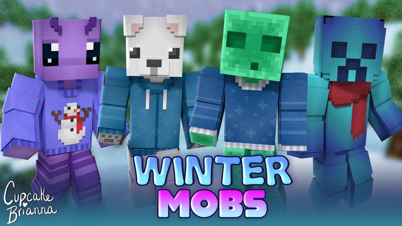 Winter Mobs HD Skin Pack on the Minecraft Marketplace by CupcakeBrianna