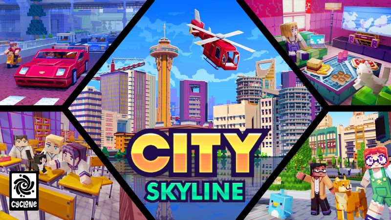 City Skyline on the Minecraft Marketplace by Cyclone