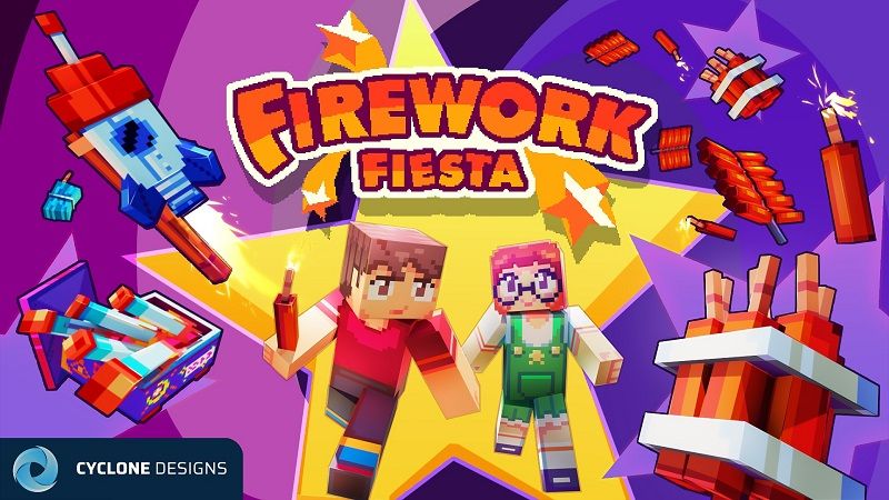 Firework Fiesta on the Minecraft Marketplace by Cyclone