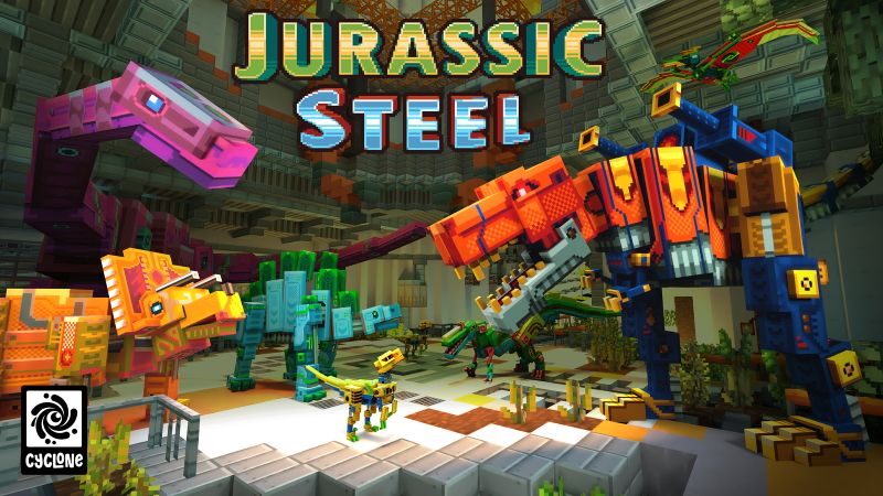 Jurassic Steel on the Minecraft Marketplace by Cyclone