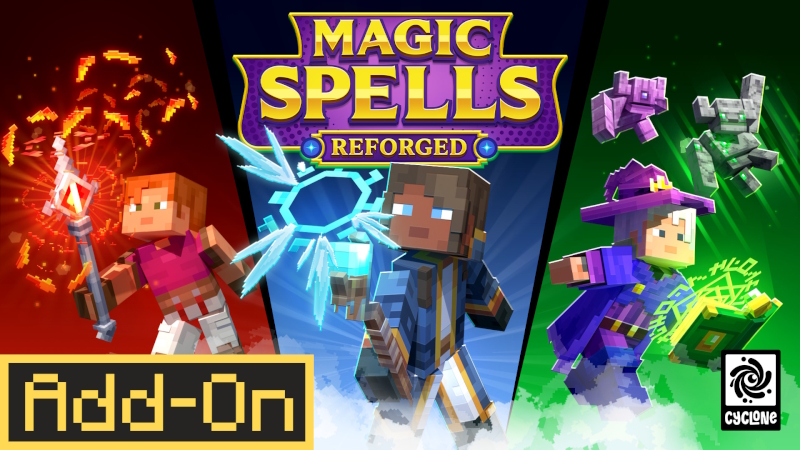 Magic Spells Add-On 2.0 on the Minecraft Marketplace by Cyclone
