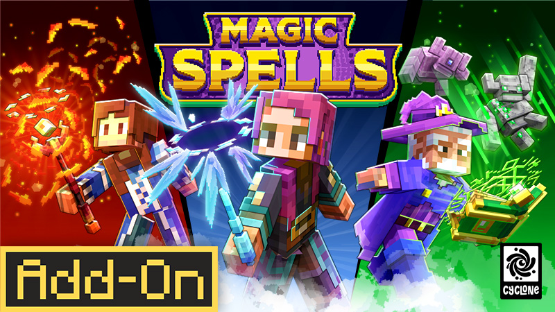 Magic Spells Add-On 2.0 on the Minecraft Marketplace by Cyclone