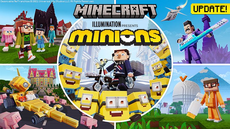 Minions on the Minecraft Marketplace by cyclone